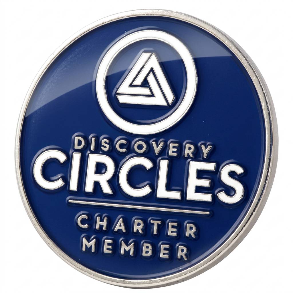 Discovery Circles Charter Member pin