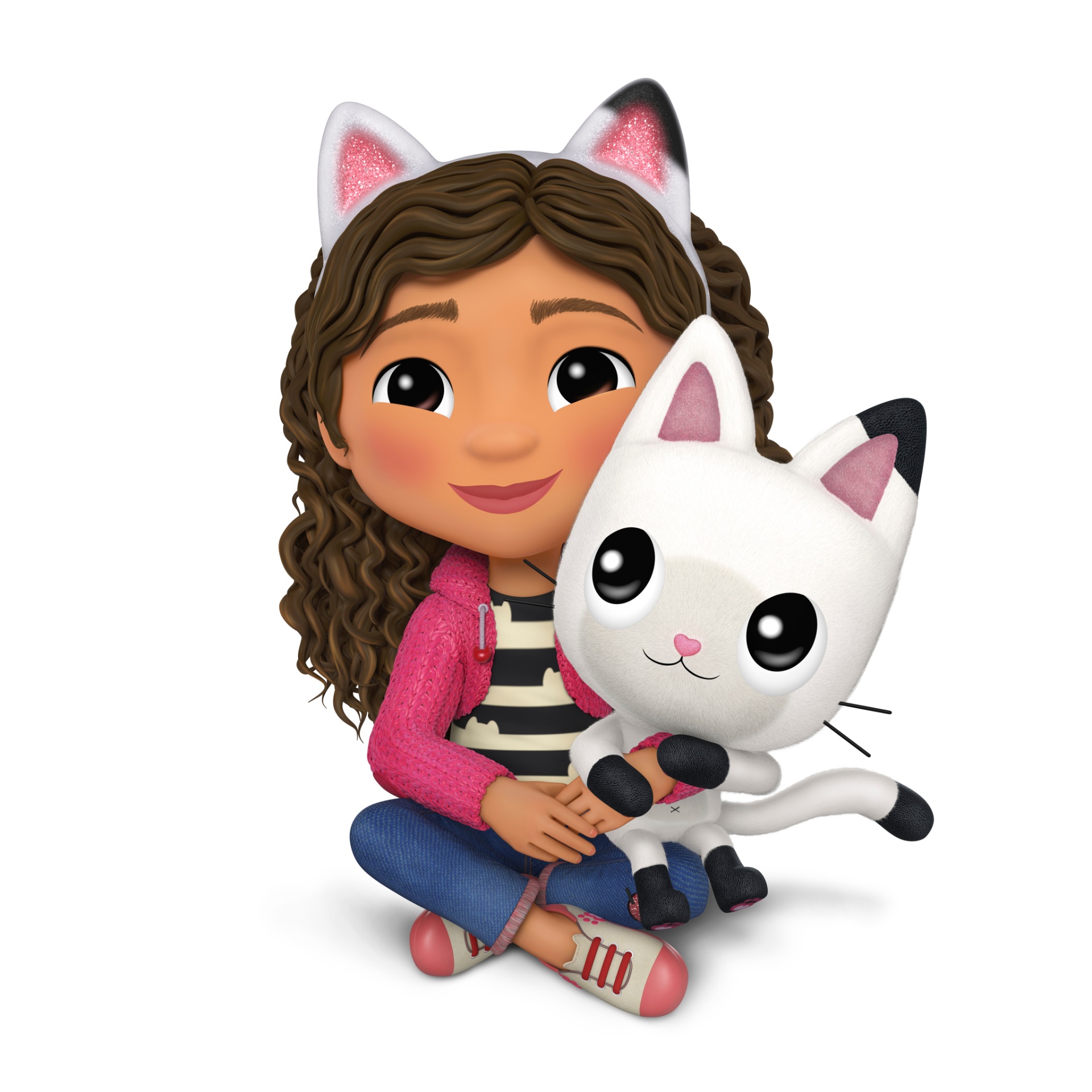 Gabby and Pandy Paws from Gabby's Dollhouse