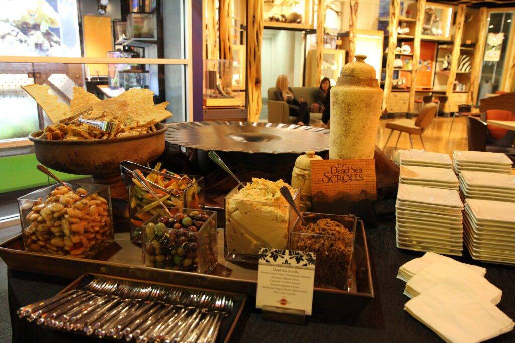 Catered event spread