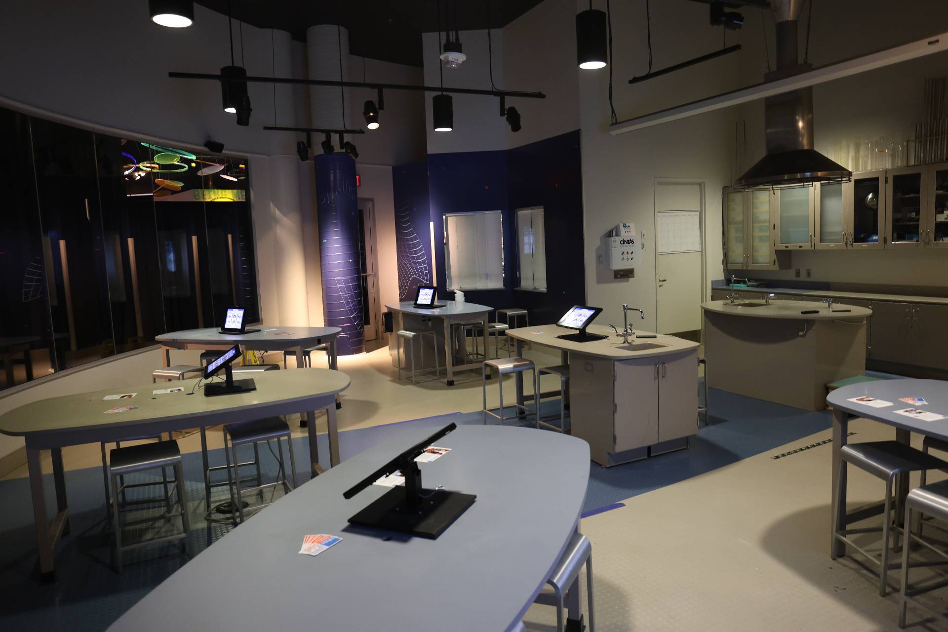 Tech Innovation Lab interior workspace